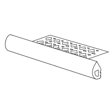 1046701 BIARRITZ FRONTALE GRADINO CON LAMELLA ECRU 4.3x40 0