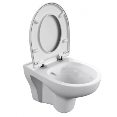 Чаша подвесного унитаза Cersanit Nature New Clean On (S-MZ-NATURE-COn-DL-w) микролифт 13