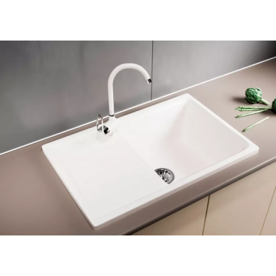 Мойка кухонная Mixline ML-GM19	(532400)	молоко 3