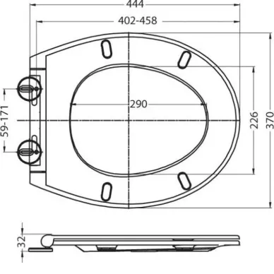 Крышка-сиденье BelBagno Prospero (BB1033SC) микролифт 2
