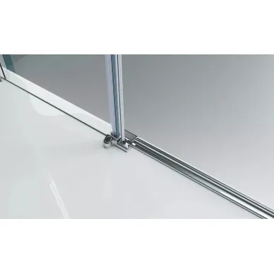 Душевая дверь BelBagno Etna 140 (ETNA-B-11-80+60-C-Cr) профиль хром/стекло прозрачное 9