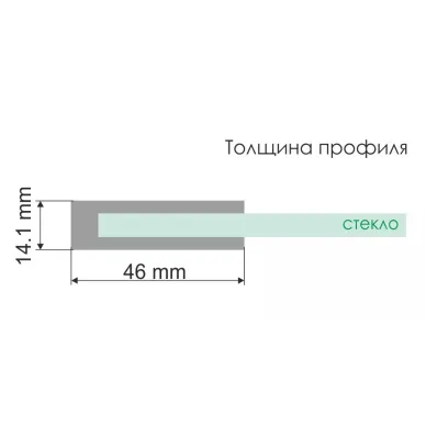 Душевая дверь Wasserkraft Aller 10H (10H05LWHITE) 120х200 см, левая 9