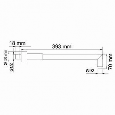 Душевая система Wasserkraft Berkel (A174819 Thermo) с термостатом, хром 8