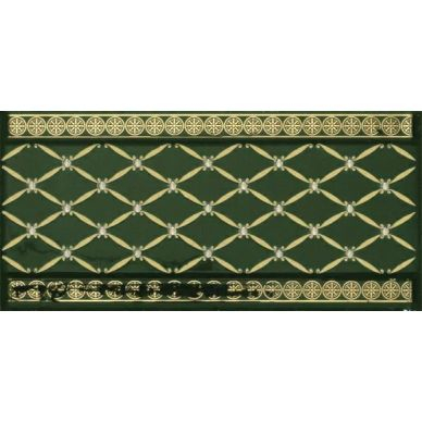 CENEFA DELIS VERDE BOTELLA GOLD 20*10 0