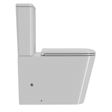 Унитаз напольный Point Ника (PN42081) (с микролифтом) 9