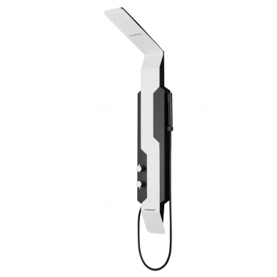 Душевая панель Black & White Gravity GR028 (028000) чёрный матовый/белый матовый 6