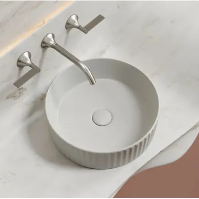 Раковина накладная Ceramicanova Element (CN6057MSG) (36 см) серая матовая 5