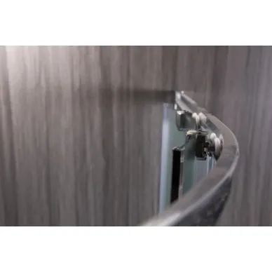 Душевой уголок Esbano ESD-8015, 90x90 см, профиль хром/стекло рифленое/поддон белый 1