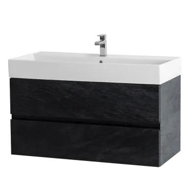 Тумба для ванной Cezares Molveno MOLVENO 46-80-2C-SO-NR подвесная, 80 см, nero 5