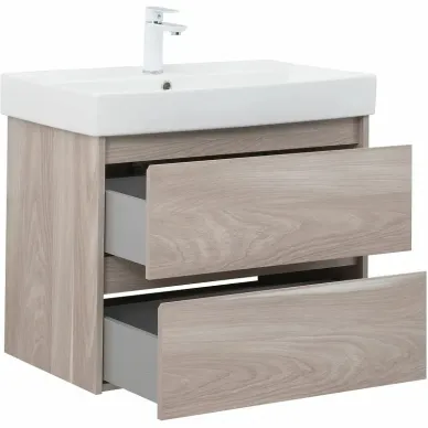 Тумба для ванной Aquanet Nova Lite 287885 75 см, орех светлый 1