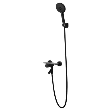 Смеситель для ванны Wonzon & Woghand Click WW-FE05L221-MB чёрный матовый 0
