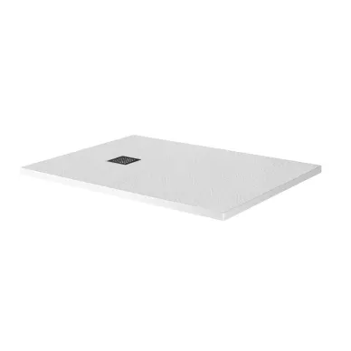 Поддон для душа Belbagno Uno TRAY-MR-UNO-AH-120/90-35-W-NO 120х90 см, белый матовый/чёрный 3