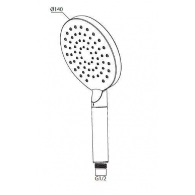 Ручной душ AM.PM Inspire (F0250000) 1