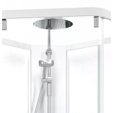 Душевая кабина Ido Showerama 10-5 Comfort (100х100) (профиль серебристый, прозрачное стекло) 5