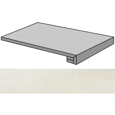 Beton White Natural Gradone Rec-30 29.75x59.55 0