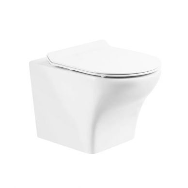 Чаша подвесного унитаза BelBagno Kraft (BB064CHR) безободковый 10