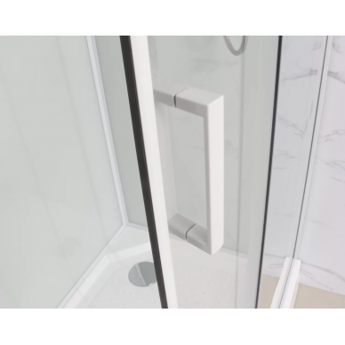 Душевая кабина Frank F408 White (408008) 80х80х220 см 5