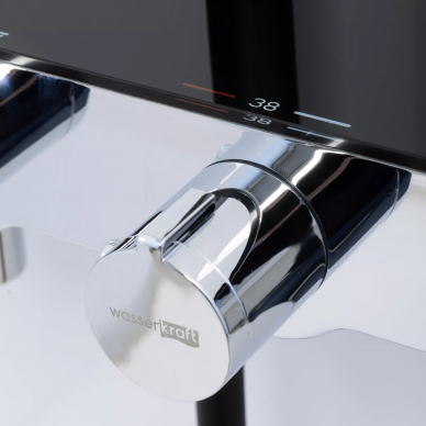 Душевая система Wasserkraft Thermo (A11401) черный 8