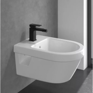 Смеситель для биде Villeroy & Boch Architectura Square (TVB125001000K5) черный матовый 5