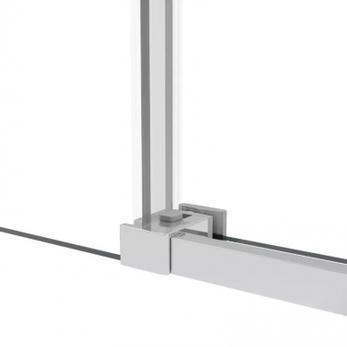 Душевая дверь Vincea Slim Soft (VDS-1SS100CL) 100x200 см, профиль хром/стекло прозрачное 5