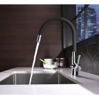 Кран для кухни Lemark Comfort (LM3075C) для кухни  + Фильтр BASIC для очистки воды (LM3075C085) 6