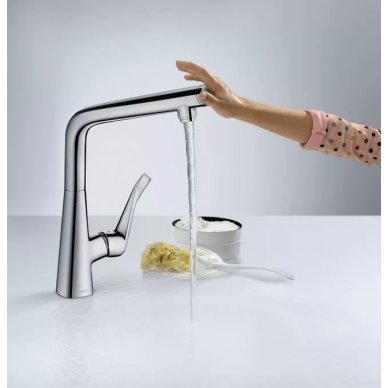 Смеситель для кухни Hansgrohe Metris Select (14883000) хром 5