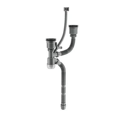 Сифон для мойки Splenka S600 S600.41.09 графит 0