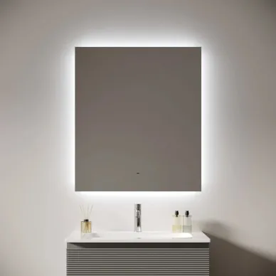 Зеркало Sancos Square 2.0 SQ2.700 70х80 см, с LED подсветкой 7