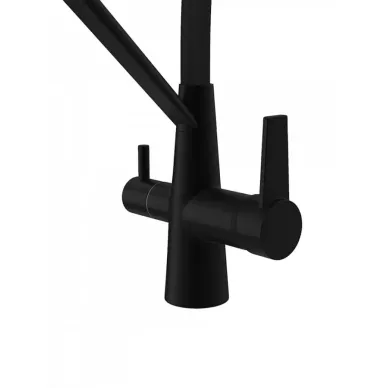 Смеситель для кухни Teymi Solli T10270 чёрный матовый 13