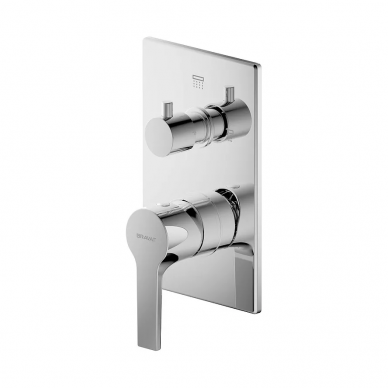 Смеситель для душа Bravat Prolate (P69218CP-3-ENG) скрытого монтажа 0