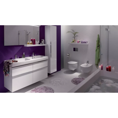 Инсталляция Geberit Duofix UP320 (111.362.00.5) в комплекте с унитазом Icon Rimfree (204060000) микролифт 5