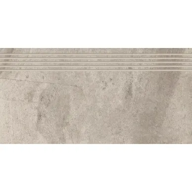 Teakstone Grys Stopnica Prosta Nacinana Mat. 30х60 0