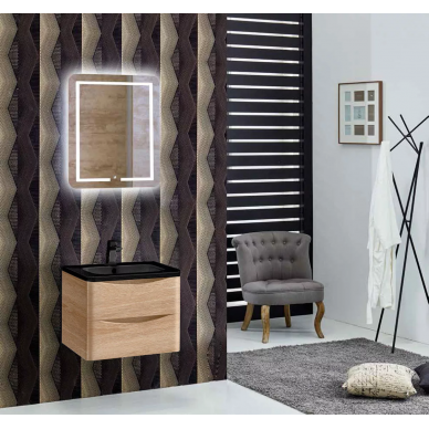 Тумба для ванной Vincea Roberta (VMC-1R600WO) 60x48 см, подвесная W.Oak 5