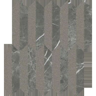 Noisy Whisper Graphite Mozaika Cieta MIX Mat 27.4x29.8 0