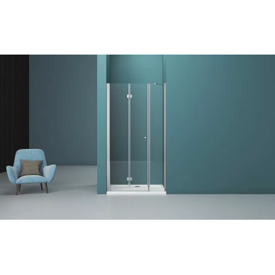 Душевая дверь BelBagno Albano (ALBANO-BS-13-30+60-C-Cr) профиль хром/стекло прозрачное 7