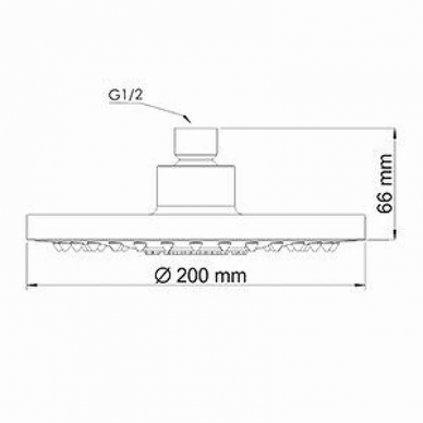 Душевая система Wasserkraft Donau (A14229) хром 2