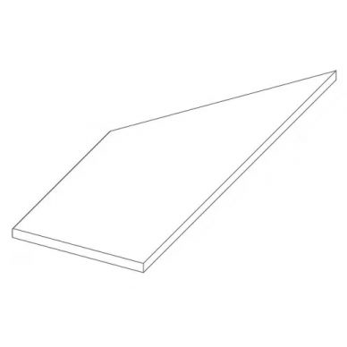 620090000898 Rinascente Clay Lineare Angolo Sx LASTRA 20mm 30x60 0