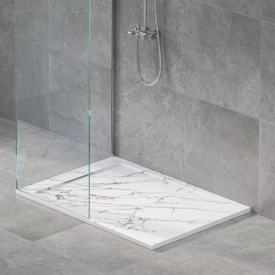 Поддон для душа RGW Stone Tray STL MW (52212816-15) белый мрамор 2