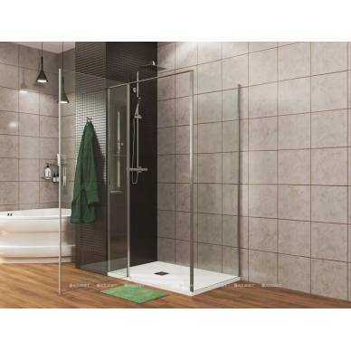 Душевой уголок Allen Brau Priority (3.31001.00 + 3.31013.00) 90x80, хром 5