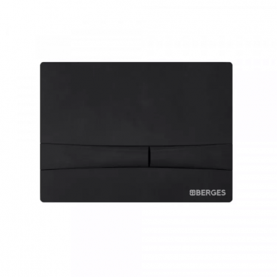 Инсталляция Berges Novum 525 + Albit S Rimless + кнопка F5 (Soft Touch чёрная) в комплекте с унитазом (белый), безободковый, с сидением микролифт 5