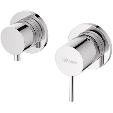 Смеситель для душа Cezares Leaf (LEAF-VDIM3-L-01) скрытого монтажа (хром) 0