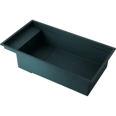 Мойка кухонная Omoikiri Kinaru Pro 86-U/I-DO 4997024 46x86 см, deep ocean 0