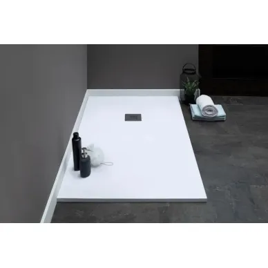 Душевой поддон Aquanet Pleasure 90x90 белый камень 8