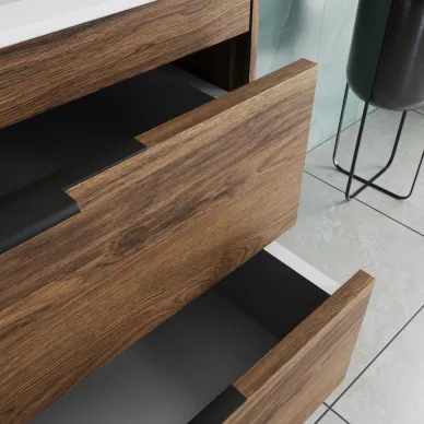 Тумба для ванной Vincea Chiara 2D VMC-2C2800CO подвесная, 80 см, C.Oak 7