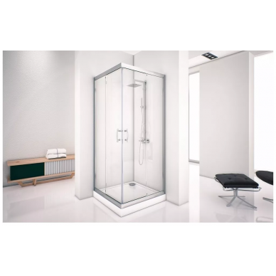 Душевой уголок Aquanet Alfa Cube 1001-12 (100x100) 6