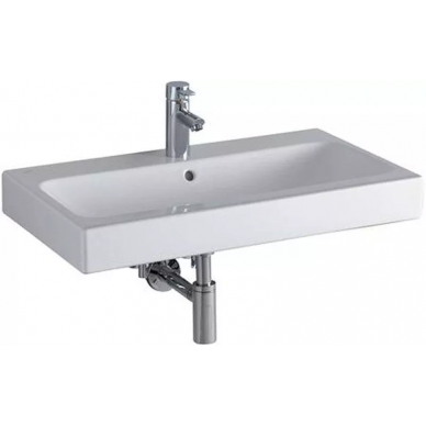 Тумба для ванной Geberit iCon (840375000) (75 см) белый глянцевый 5