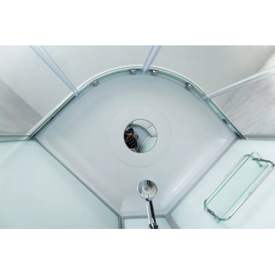 Душевая кабина BelBagno Uno CAB R2 (80x80) (матовое стекло) 8