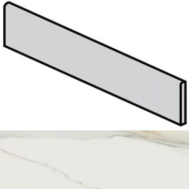 750722 I Classici Calacatta Gold Battiscopa Glossy 4.6x60 0