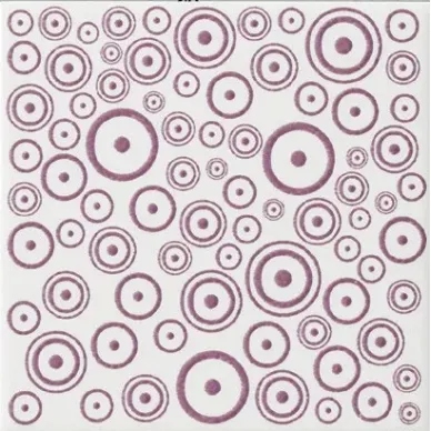 WW61M2 Lilac On White Wonder 2 20x20 0