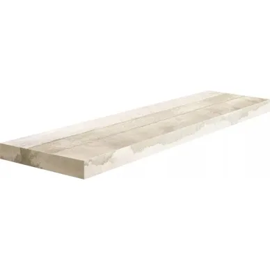 64930 Angolo Sn Gradino C.Retta White 33x120 0